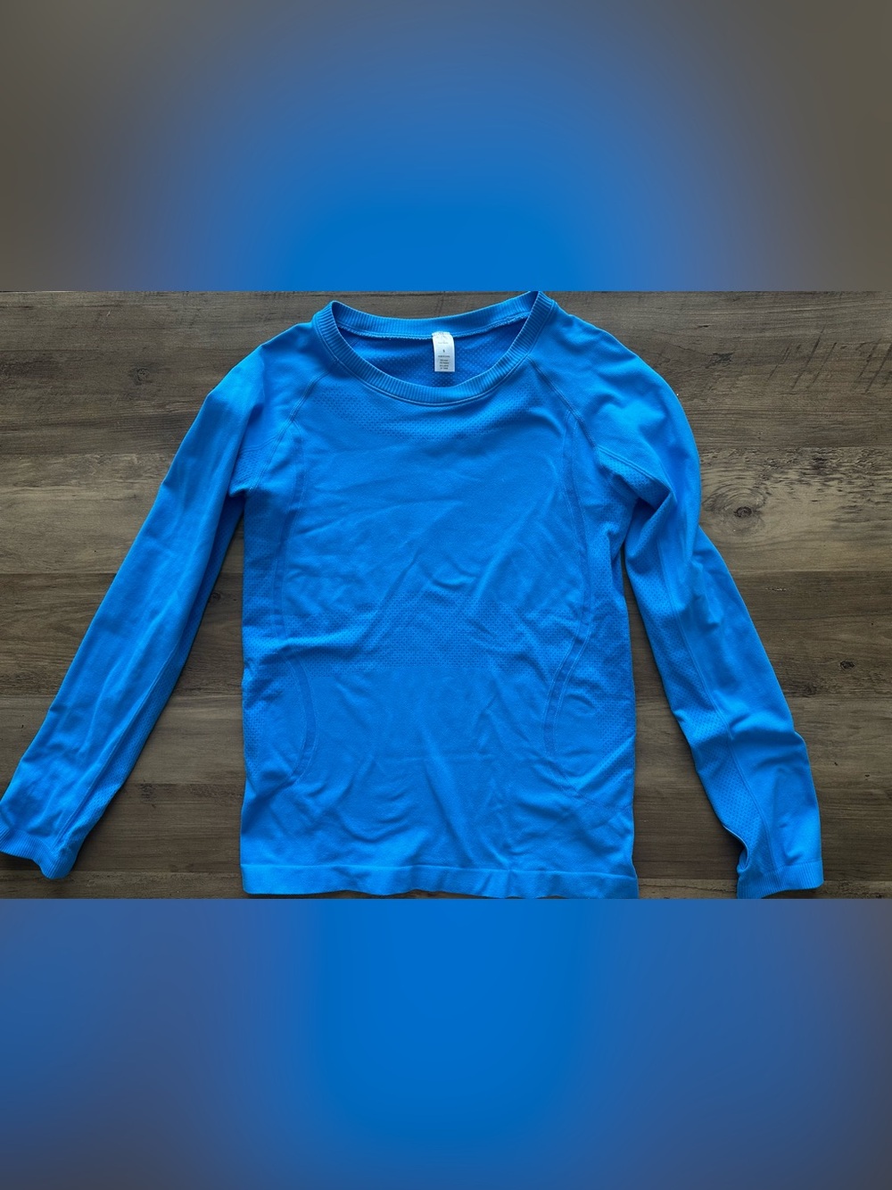 Long Sleeve Seamless Workout Top